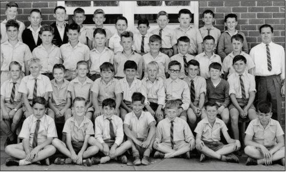 Looking Back: There would have been plenty of hijinks in Mr Cleary's boys 5th Class in 1961. Photo: Supplied.