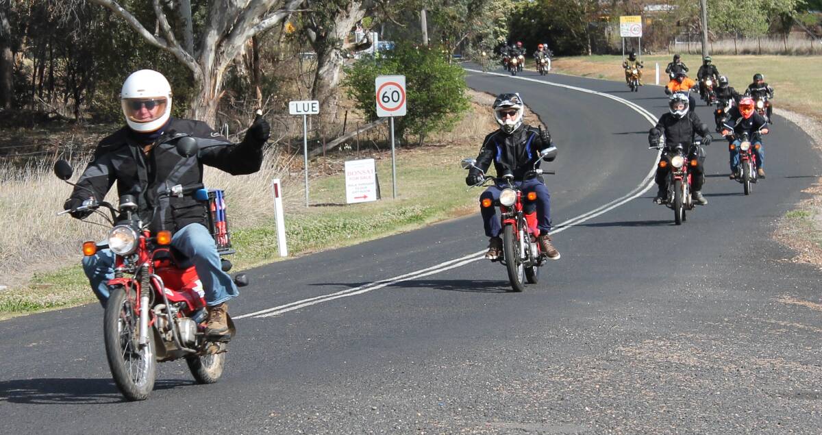 CHARITY RIDE: The Late Mail Postie Bike Ride is planned for October 11-17, with the funds raised going to Wings4Kidz . Photo: Supplied.