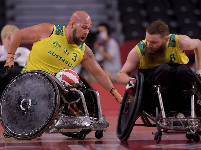 Ryley Batt scored 25 tries but Australia were unable to beat the US in their wheelchair rugby semi.