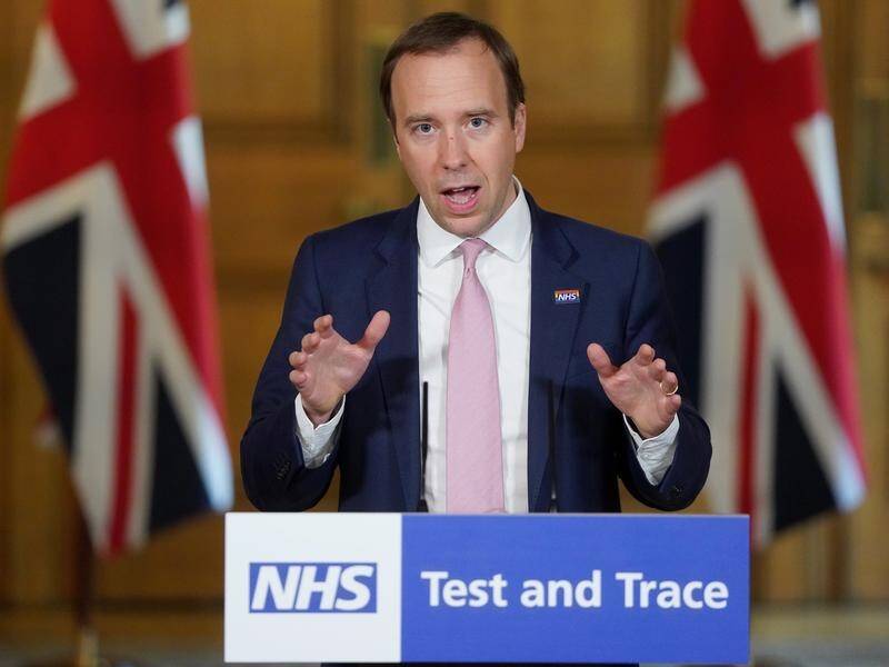 UK health minister Matt Hancock expects employers to pay staff who are isolated at home by tracing.