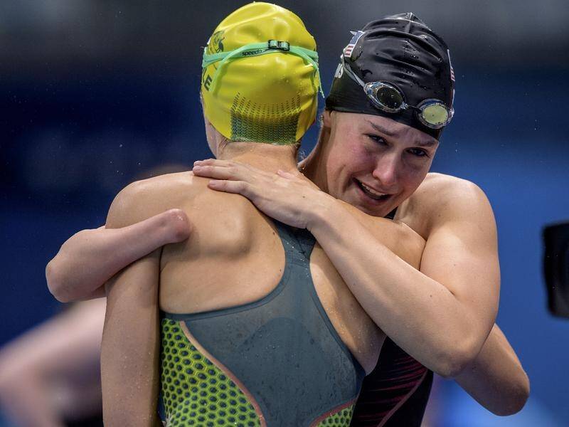 Australia won women's 4x100m freestyle relay silver after a controversial final at the Paralympics.