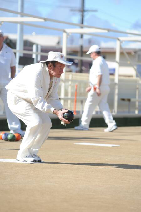 Coming Up: Australia day bowls will be January 25. There is $500 up for grabs, so get your team of triples organised for this great day. Pictured is Ray Smith.