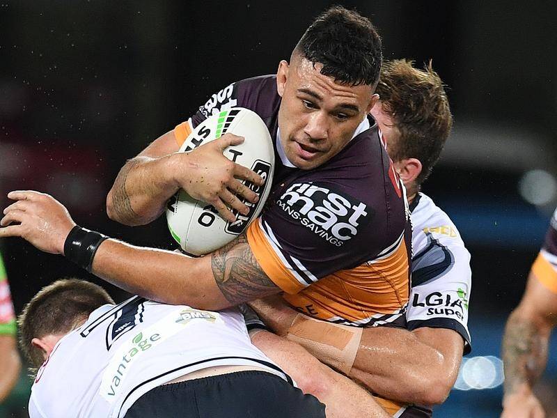 Jaydn Su'A has played in eight of Brisbane's 13 NRL games this season, starting just once.