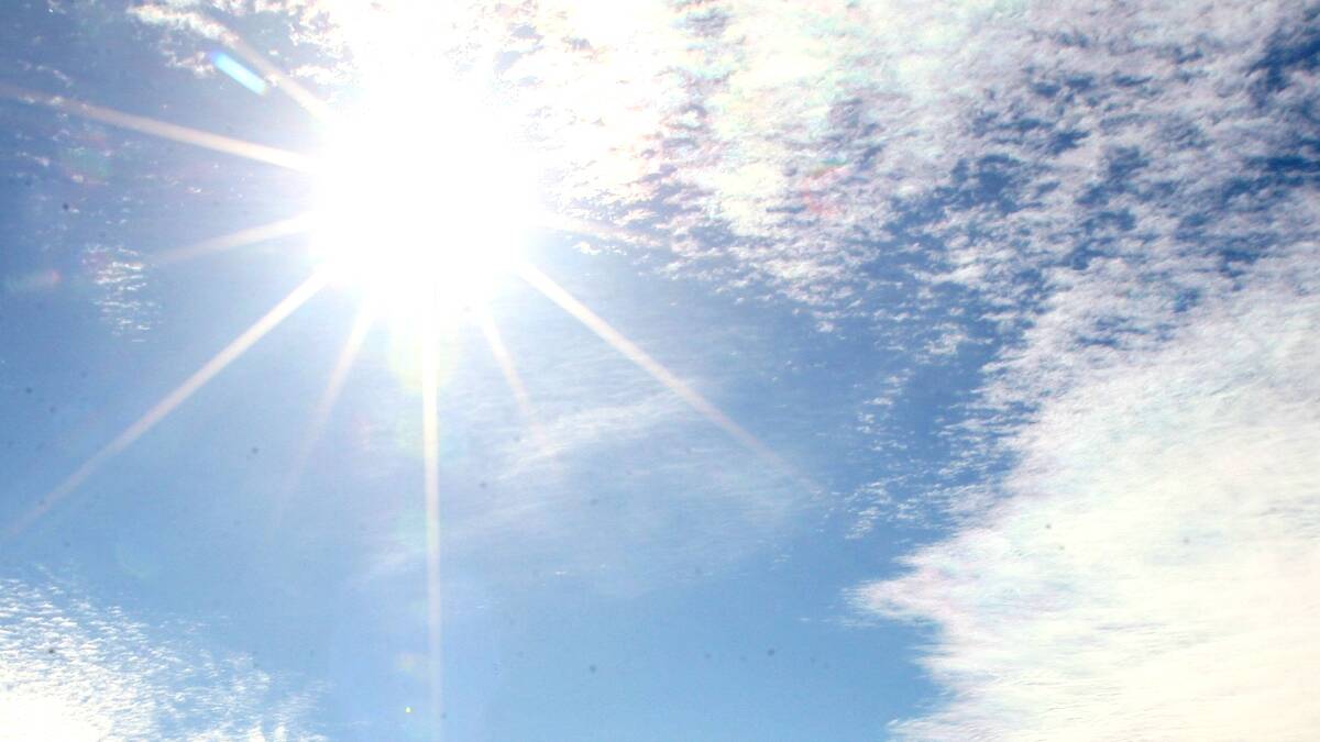 HOT: The BOM recorded Thursday reaching a maximum temperature of 22.1 degrees.