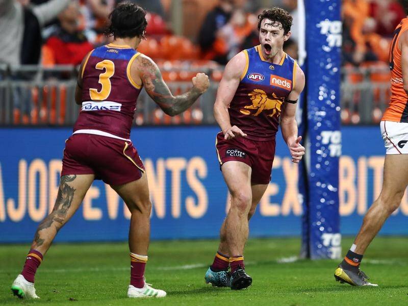 Lachie Neale (c) had 31 disposals and a goal in the 20-point round 16 win over GWS.