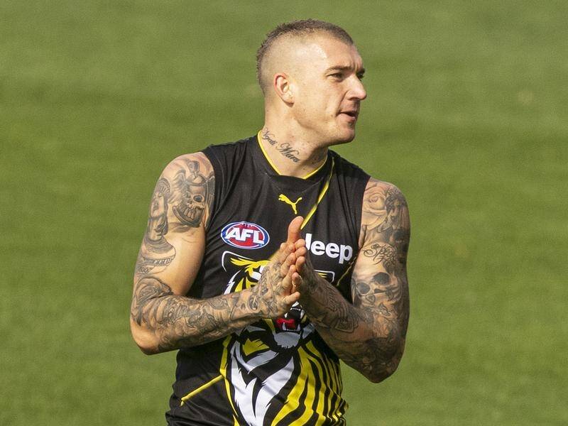 Coach Damien Hardwick expects Dustin Martin to bounce back strongly.
