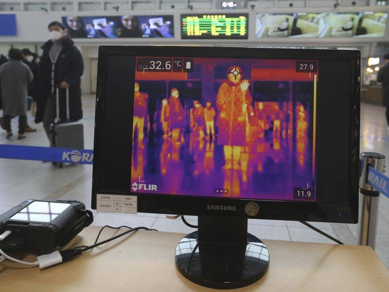 South Korea reported 229 new virus cases on Saturday, bringing the country's total to 433.