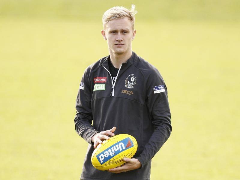 The AFL have defended a decision to let banned Magpie Jaidyn Stephenson play in the VFL.