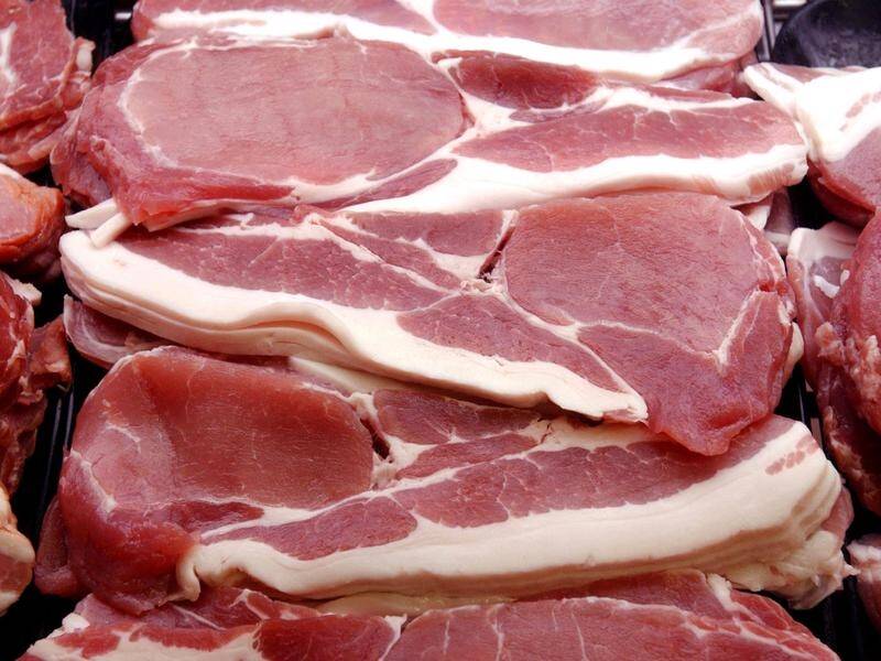 Even moderate amounts of bacon, ham and red meat are linked to bowel cancer, a study shows..