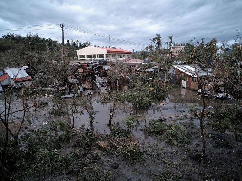 Eleven people have died after Typhoon Kammuri struck the Philippines.