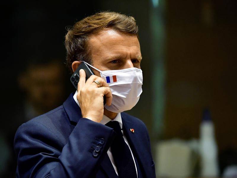 French President Emmanuel Macron was reportedly among potential targets of surveillance by spyware.