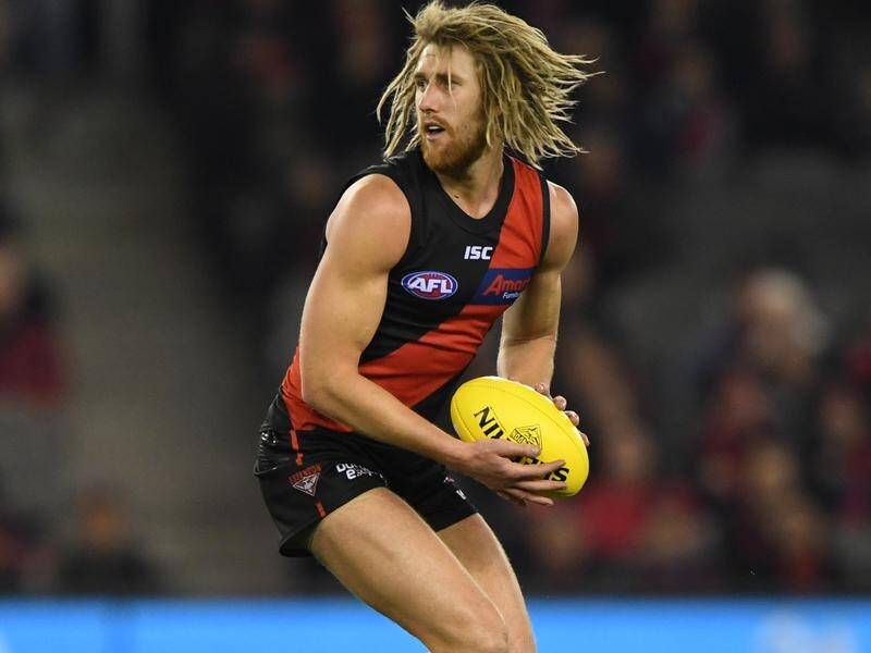 Essendon are hoping sore skipper Dyson Heppell will play against the revitalised Kangaroos.