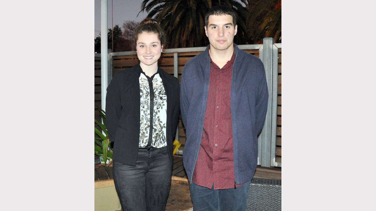 Local students, Mackenzie Baker and Jasper Arnold (pictured) have won prestigious scholarships in the mining industry.  Mackenzie, a Parkes girl who attends Kinross College in Orange, and Jasper, a Year 11 student at Parkes High, were presented with their scholarships at a special ceremony. 