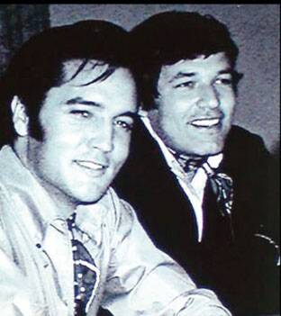 Steve Binder with Elvis during the famous Comeback Special.

