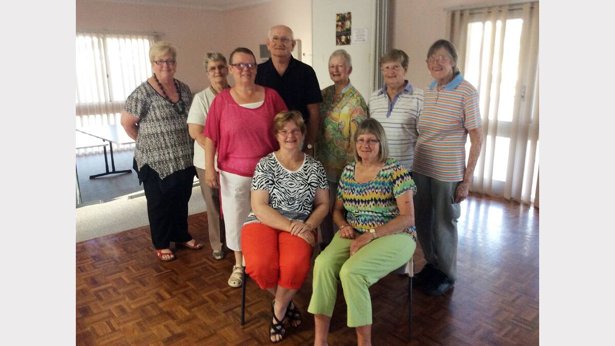 Pictured after a previous meeting to discuss formation of a hospital volunteer group are back, Carolyn Rice, Adrienne Bradley, Jo Tye, Ken Taylor, Jeanine Boland, Pauline Gosper, Yvonne Hutton; seated, Lyndell Bowen and Lyn Griffith. 