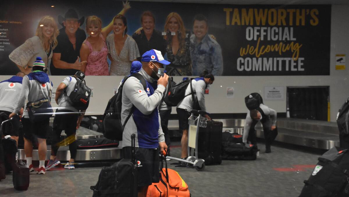 Temporary home: The NZ Warriors arrived in Tamworth in May for a 148-day stay so they could continue playing. Photo: Gareth Gardner 
