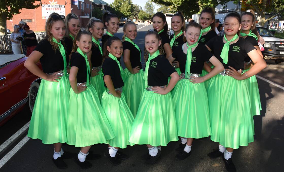 DANCING STARS: The Parkes Boppers are among a host of entertainers who will be performing this week. Photo: NADINE MORTON 011019nmelvis3