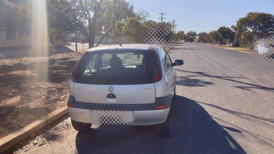 POLICE CHECK: A United States driver's licence was the start of a slippery slope for a Parkes man driving this vehicle. Photo: NSW POLICE