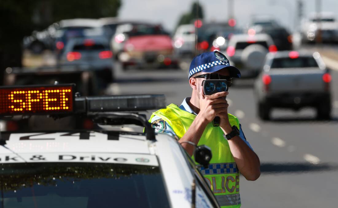 POLICE BLITZ: Officers will be conducting a high visibility operation as the NSW school holidays come to and end this weekend. Photo: PHIL BLATCH