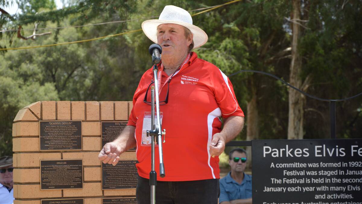 LONG-SERVING: Cr Ken McGrath has been a volunteer at the Parkes Elvis Festival for as long as it's been running and believes the 2021 event should be cancelled. Photo: Christine Little