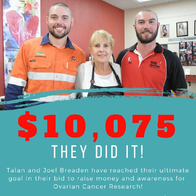They did it! Joel and Talan hit $10,000 goal