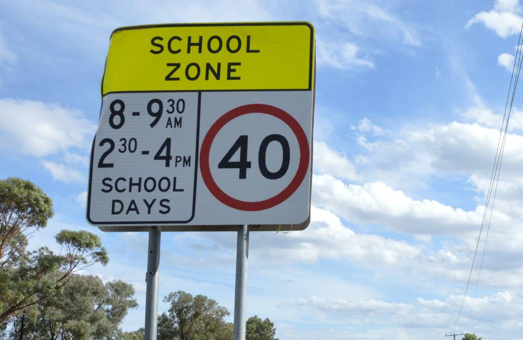 BACK TO SCHOOL: Parkes motorists are reminded of the 40km/h school speed zones are active again as students and teachers return to class this week.