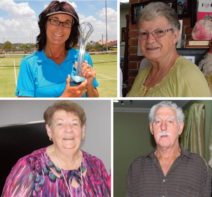 OUR NOMINEES: Top, Helen Magill and Pat Bailey, and above, Marilyn Pizarro and Bill Shallvey have all been nominated for the Parkes Citizen of the Year Award this Australia Day. Absent: James Hutton.