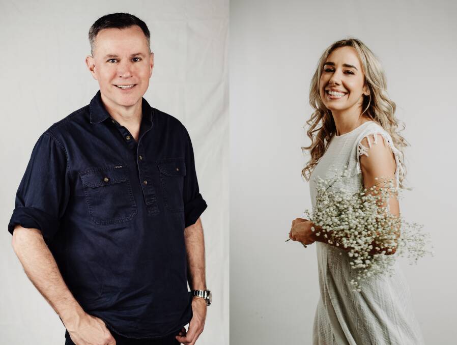 ON TOUR: Colin Buchanan and Raechel Whitchurch are bringing The Songs and Stories Tour to Parkes and Canowindra next week. Photo: Submitted