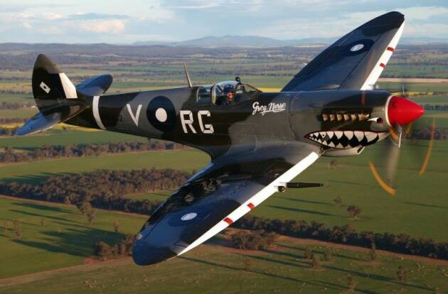 LOOK UP ON SUNDAY: A No. 100 Squadron heritage aircraft is scheduled to fly over Boorowa, Wallendbeen and Cootamundra on Anzac Day. Photo: www.australiandefence.com.au
