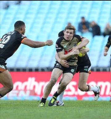 LOCAL: Former Parkes Marist junior Billy Burns debuted with the Under 20s Penrith Panthers in June 2016, after signing with the side in November 2015.