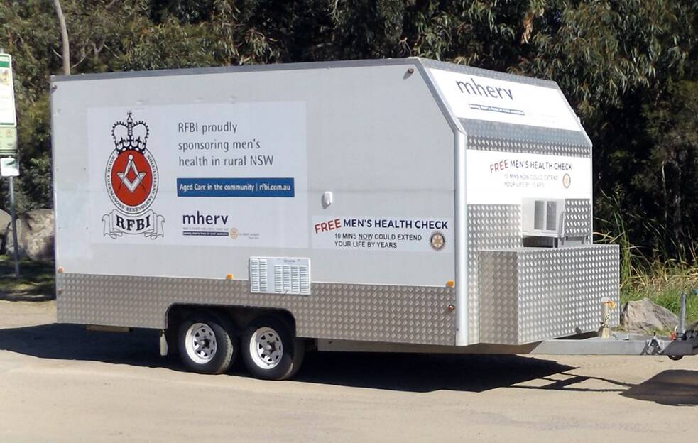COMMUNITY SERVICE: Keep an eye out for mherv in Parkes on May 15 and 16 in the Parkes Shire Council car park, next to the post office.