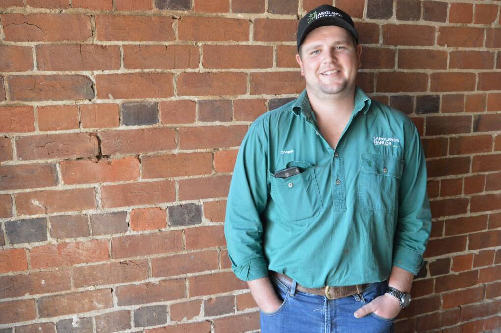 OFF TO SYDNEY: Parkes' Cooper Byrnes has been interested in the agriculture and livestock industry since his school years and this Friday he's off to the Sydney Royal Easter Show to compete in the ALPA Young Auctioneers Competition. Photo: Christine Little