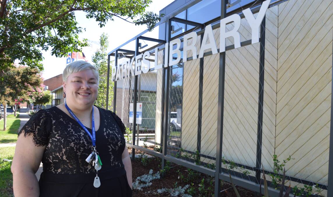 WELCOME: Roxanne Gallacher is the Parkes Library and Cultural Centre's new Creative Learning Programs Coordinator, having started in the role in December. Photo: Christine Little