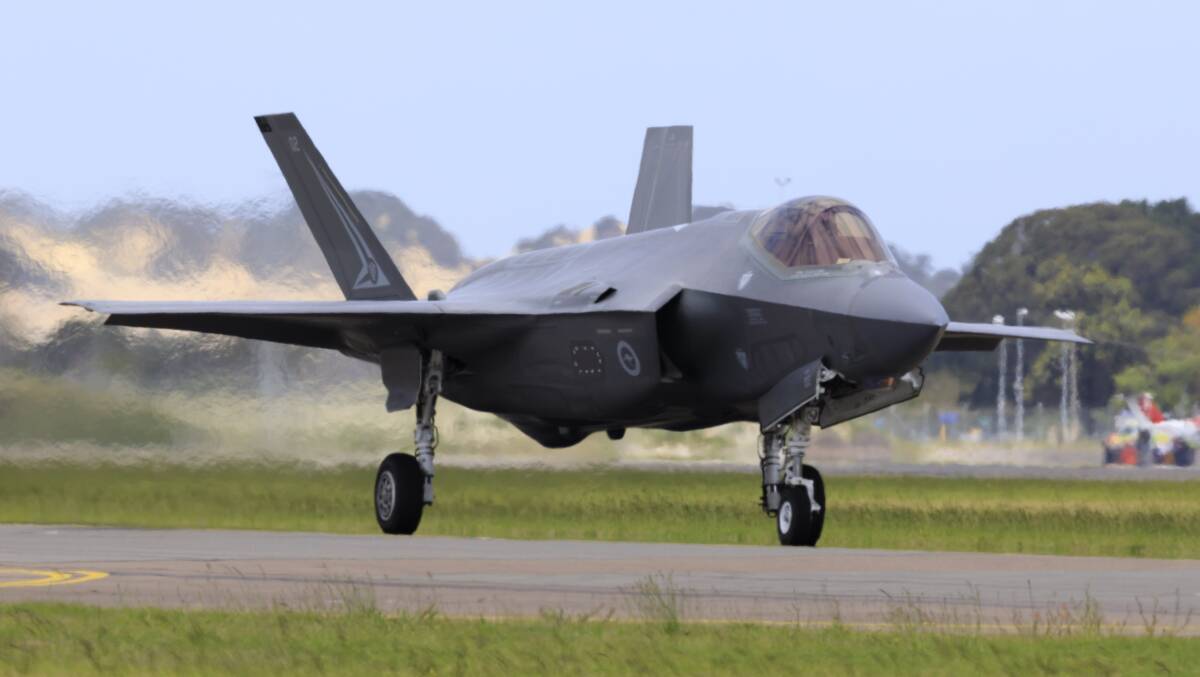 FLYING SOON: Up to two Royal Australian Air Force F-35A Lightning II jet fighter aircraft from the No. 2 Operational Conversion Unit will conduct low-level flying over Central West very shortly.