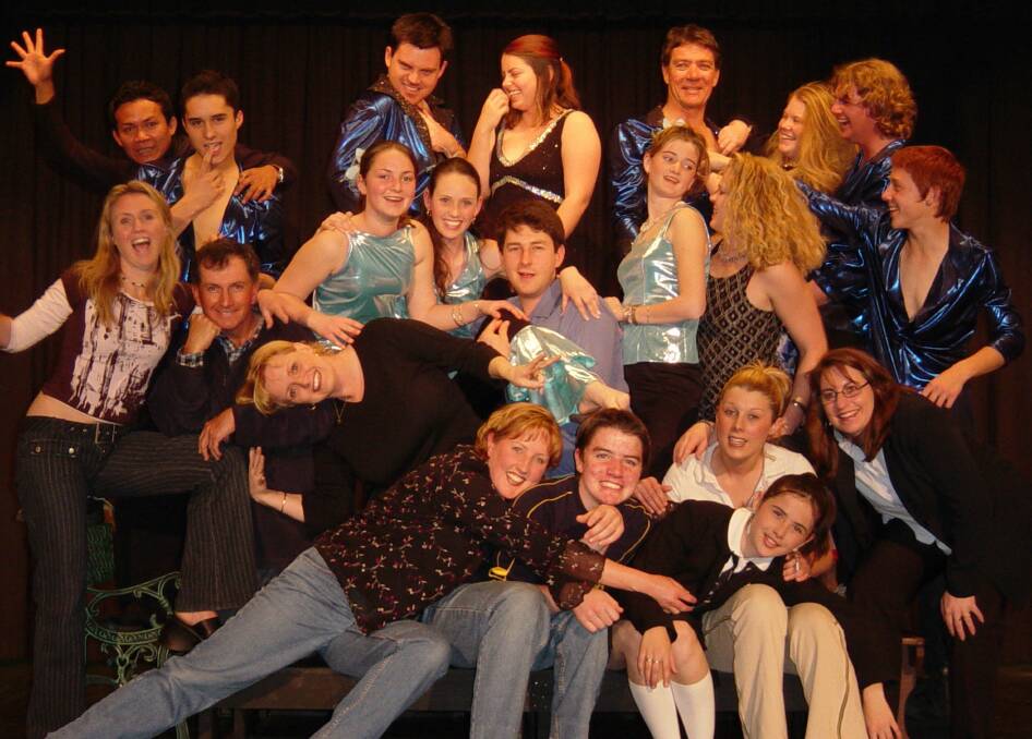 MUSICAL HISTORY: The cast of "Match Makers" in 2004 for the Parkes Musical and Dramatic Society. Photo: Submitted