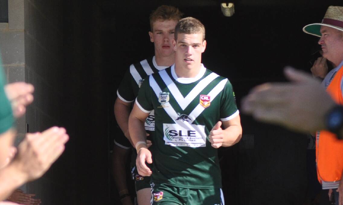 STATE SELECTION: Parkes Marist player Finnley Neilsen was skipper of the Western Rams under 16s representative side during the NSW Country Championships and on Thursday, was selected on the NSW 16s team.