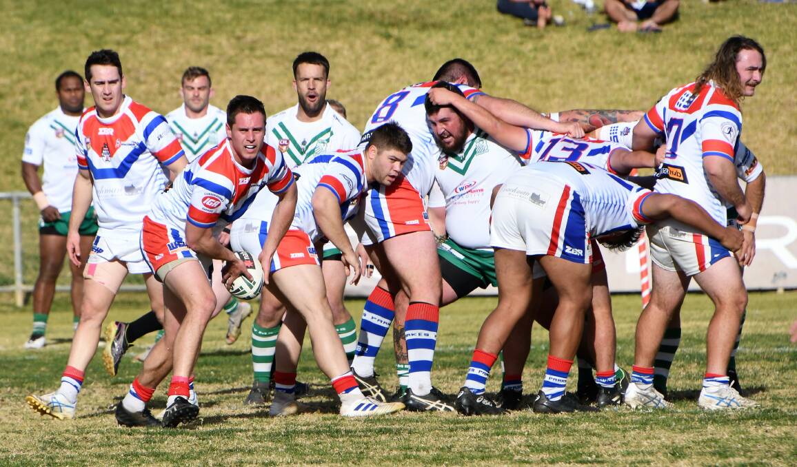 WAITING GAME: Parkes Spacemen players could find their season on hold if rugby league follows the path of other sports in the state. Photo: Jenny Kingham