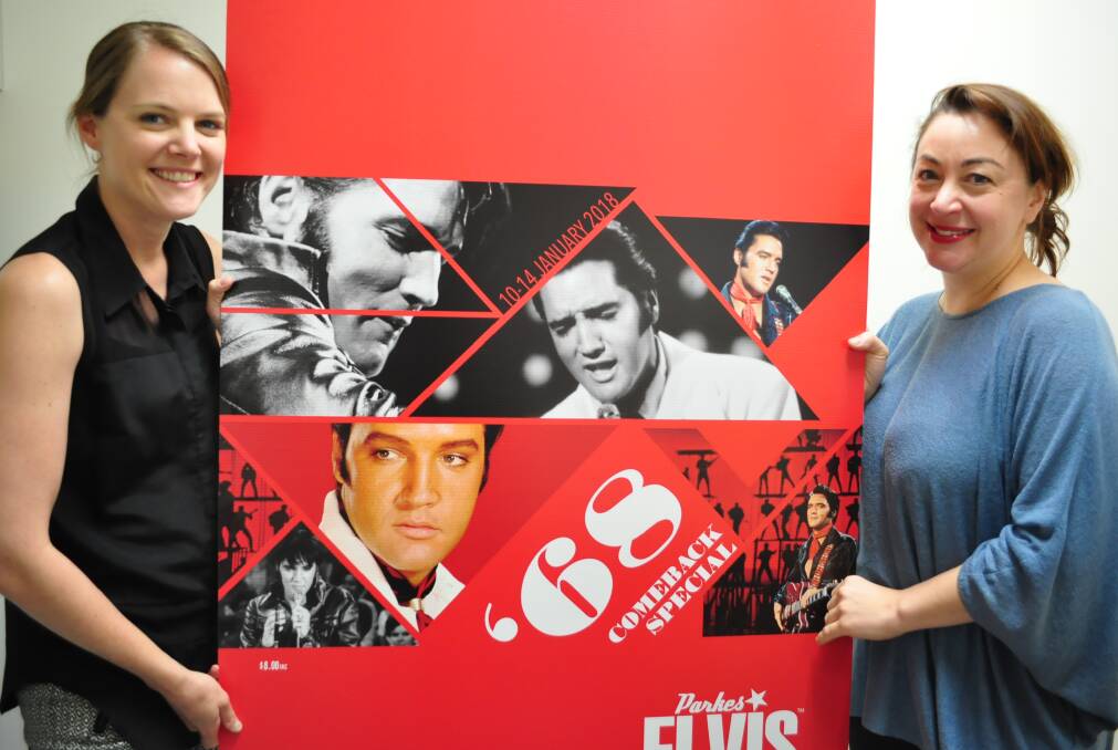 NEW FACES: Ellie O’Donoghue and Luisa Machielse are the new Parkes Elvis Festival sponsorship and marketing coordinators for next year's event.