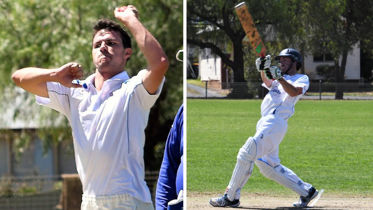 NEW FACES: Parkes pair Brent Tucker (left) and Myles Smith (right) are among the host of debutants for the Western Zone's Country Championships campaign. Photos: Jenny Kingham