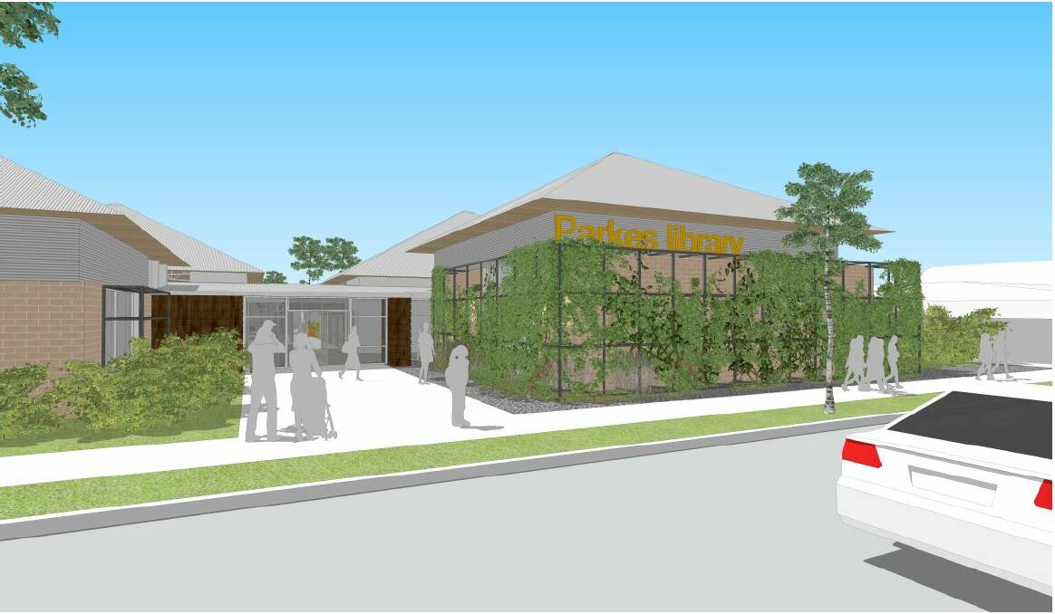 EXCITING TIMES: The $2.2 million innovative and modern expansion project will transform Parkes Shire Library into an architecturally designed indoor and outdoor facility with new dynamic art, cultural and education spaces.