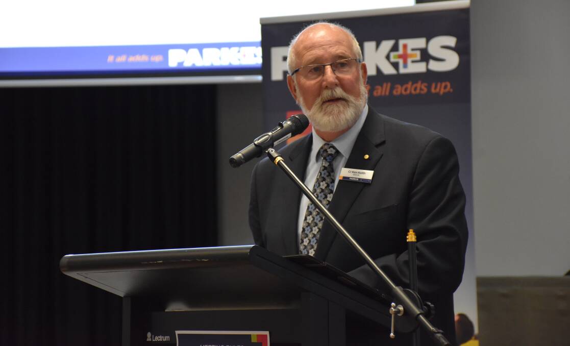 RATE PEG: Parkes Shire Council - pictured Mayor Ken Keith OAM - felt they were "going backwards" with the initial 0.7 per cent rate peg limit. Photo: CHRISTINE LITTLE