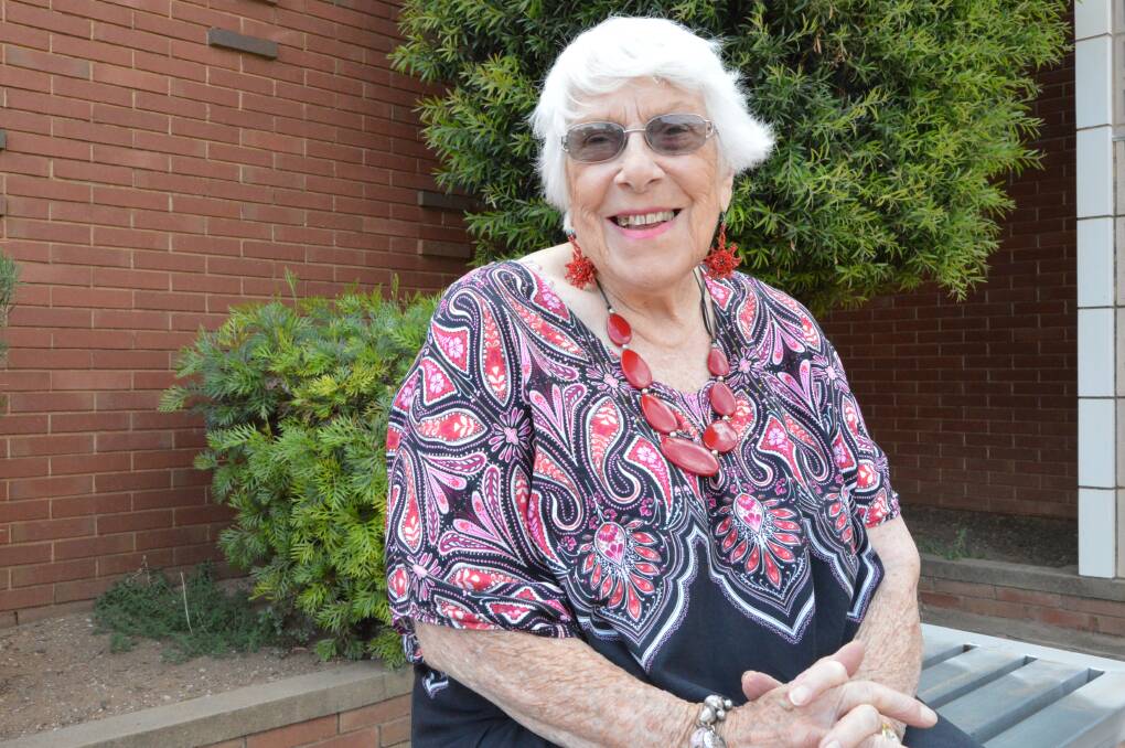 BIRTHDAY PRESENT: Parkes woman Margaret Dwyer is celebrating her 90th birthday with the launch of her fourth book 'The Unbroken Chain'. Photo: Christine Little