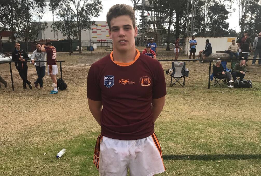 SELECTION: Finnley Neilsen has been selected in the NSW CCC Country Rugby League Under 15s side. Photo: Submitted
