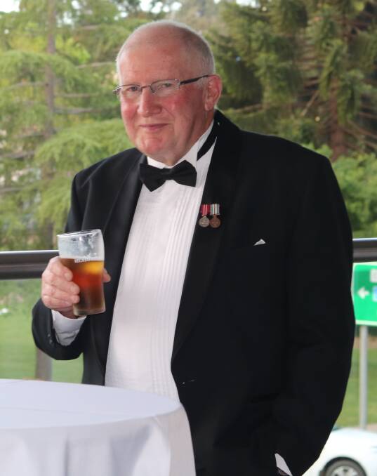 CHEERS: Terry Knowles was a life member of the Parkes Services Club and Parkes RSL Sub Branch, and was president at the time of his passing. Photo: Submitted