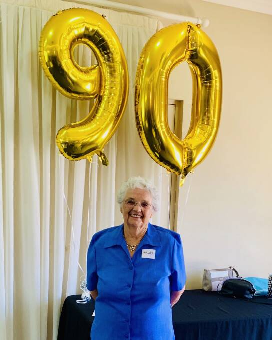 HAPPY BIRTHDAY: More than 100 family and friends joined Shirley Job to celebrate her 90th birthday on December 29. Photo: Submitted