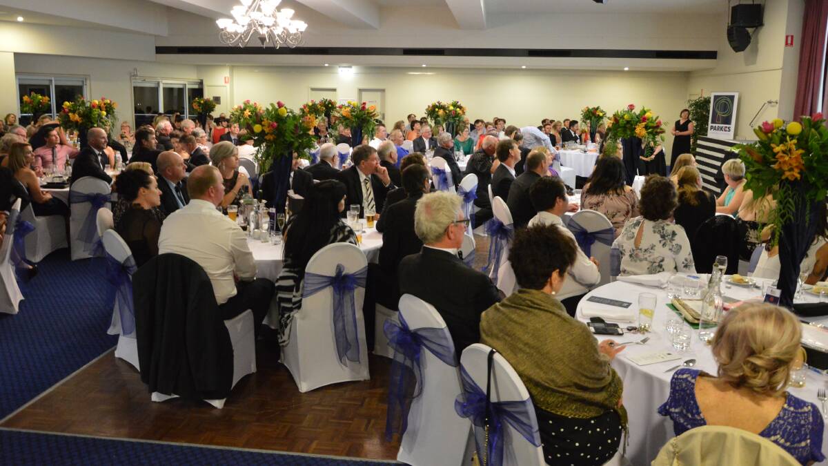 BUSINESS AWARDS: The Parkes Chamber of Commerce hosted the 2017 Henrys at the Parkes Services Club before a crowd of more than 200 people.