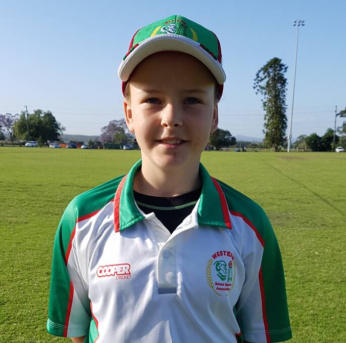 TALENT: Middleton Public School student Maddy Spence will represent NSW in the School Sport Australia National Girls Cricket Carnival in January. 