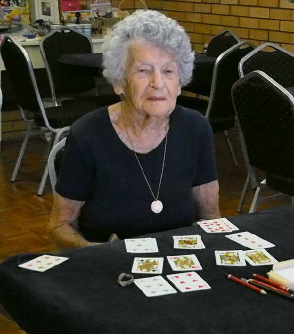 COMMUNITY-FOCUSED: Isabel Orange, who sadly passed on March 17, joined the Parkes Bridge Club in the late 90s, serving as president and on the committee for a number of years. Photo: Submitted