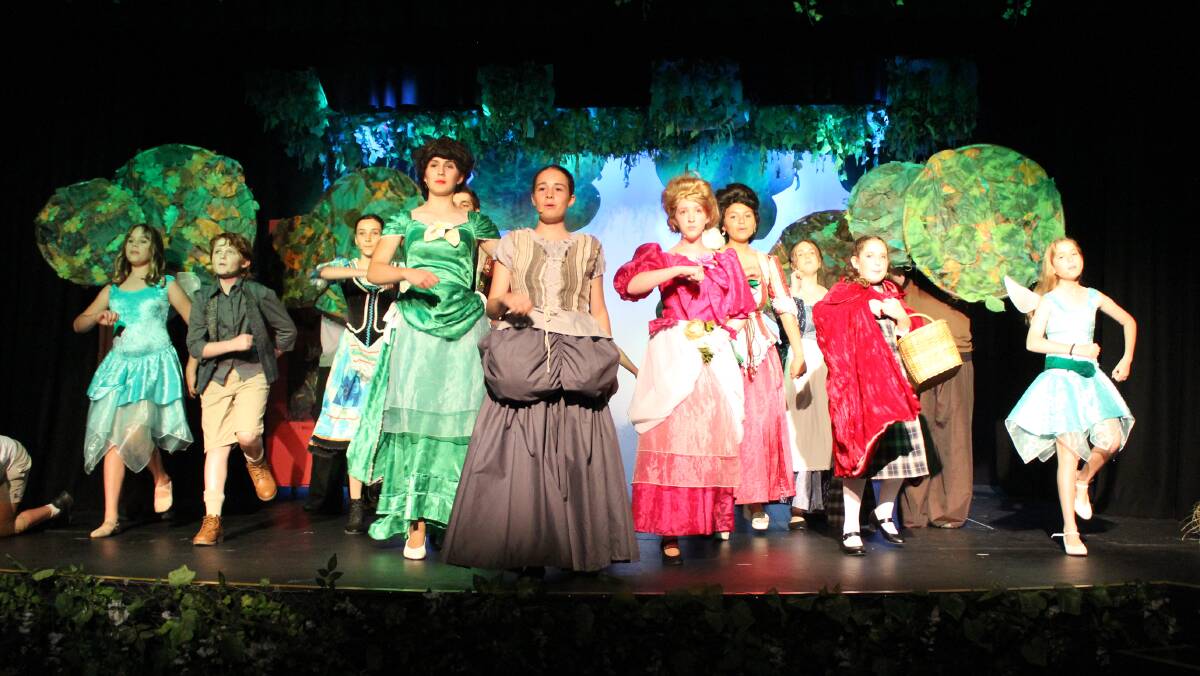 Lila Gascoigne, Eric Paterson, Penelope O'Connell, Ella Butler; Alexandra Murru, Nia Boggs, Georgia Sideris, Holly MacGregor and Grace Powley gave a great performance in Into the Woods in mid 2020 under very difficult conditions with Covid-19.