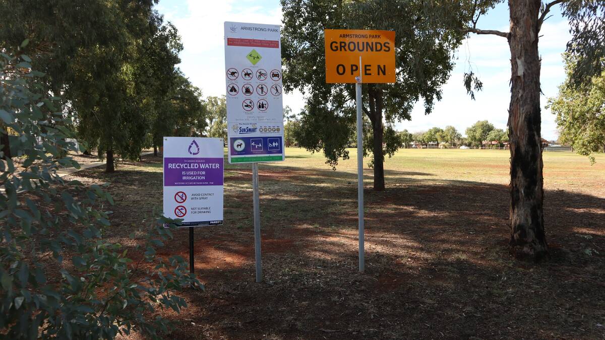 ALMOST TIME: The new Parkes Recycled Water Scheme is about to be connected to sporting fields and parks around town. The works are expected to be completed by the end of the year, just in time for summer.